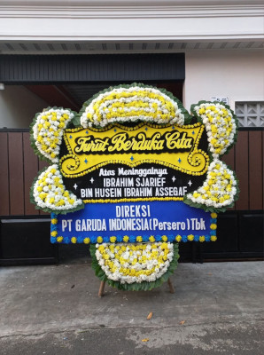 Papan Bunga Duka di Anggoeya