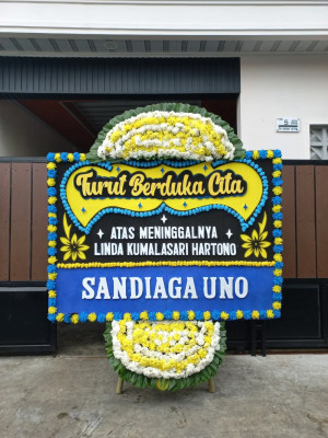 Papan Bunga Duka di Anggoeya